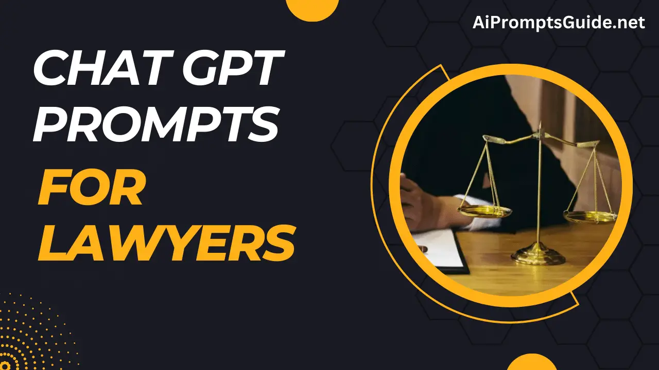 ChatGPT Prompts For Lawyers